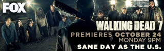 The Walking Dead Banner ads FOX Asia