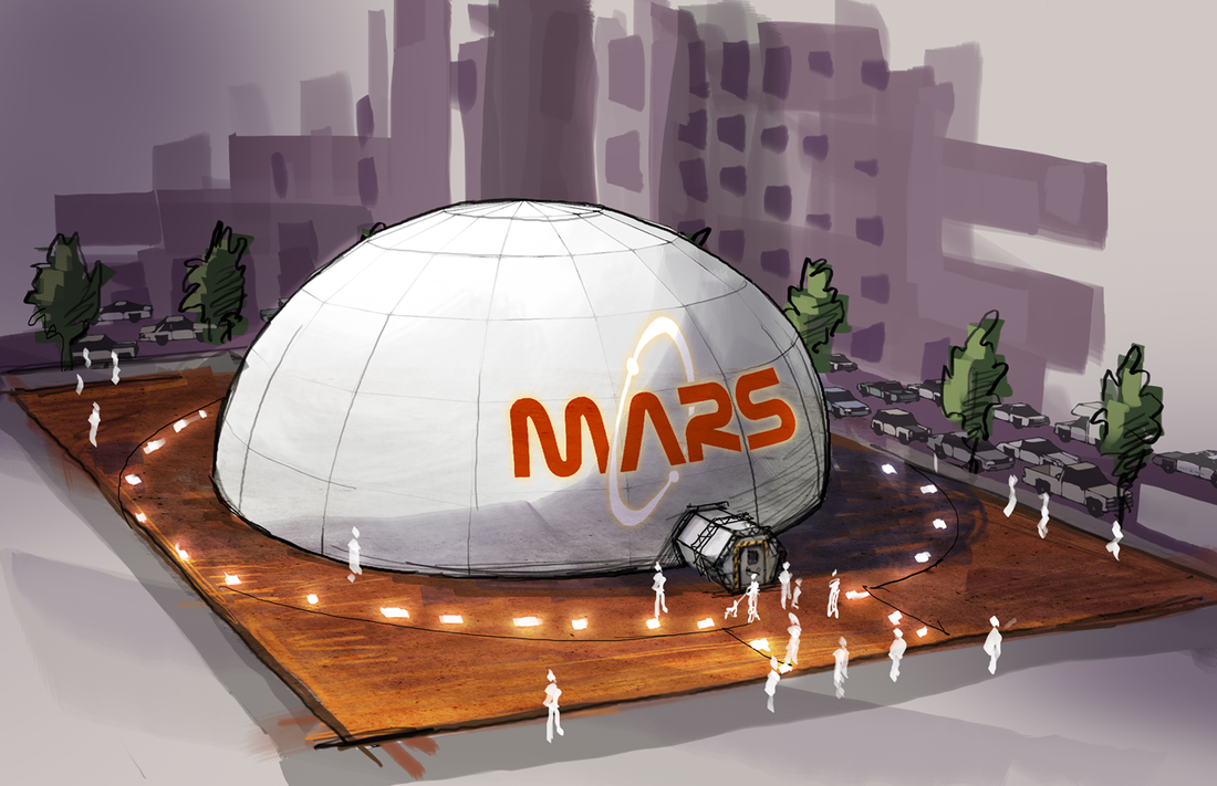 MARS dome TV show