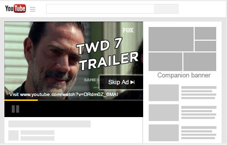 The Walking Dead - YouTube ad