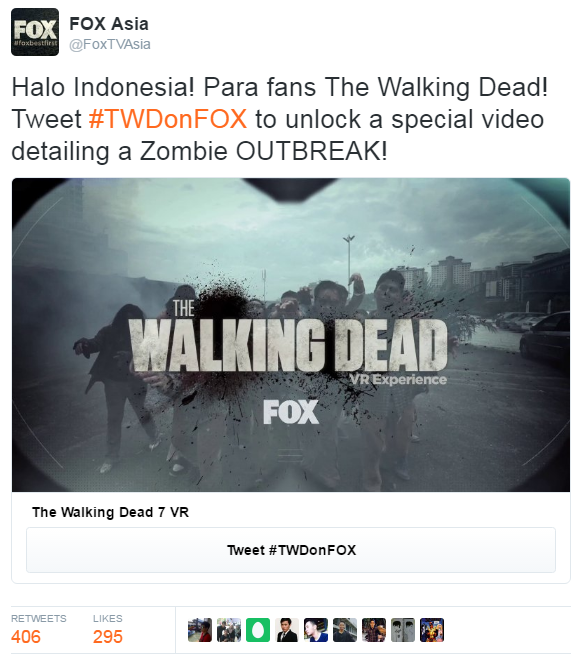 The Walking Dead - Twitter Unlock Indonesia