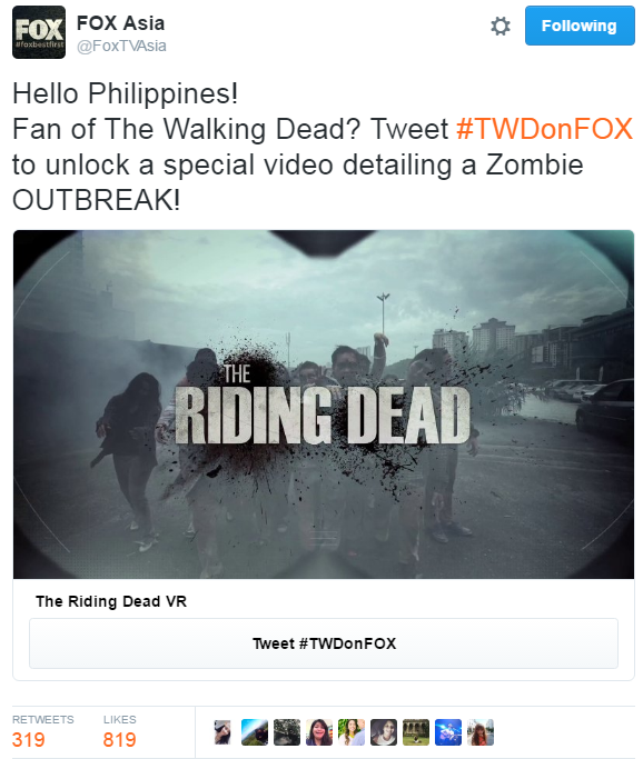 The Walking Dead - Twitter Unlock Philippines